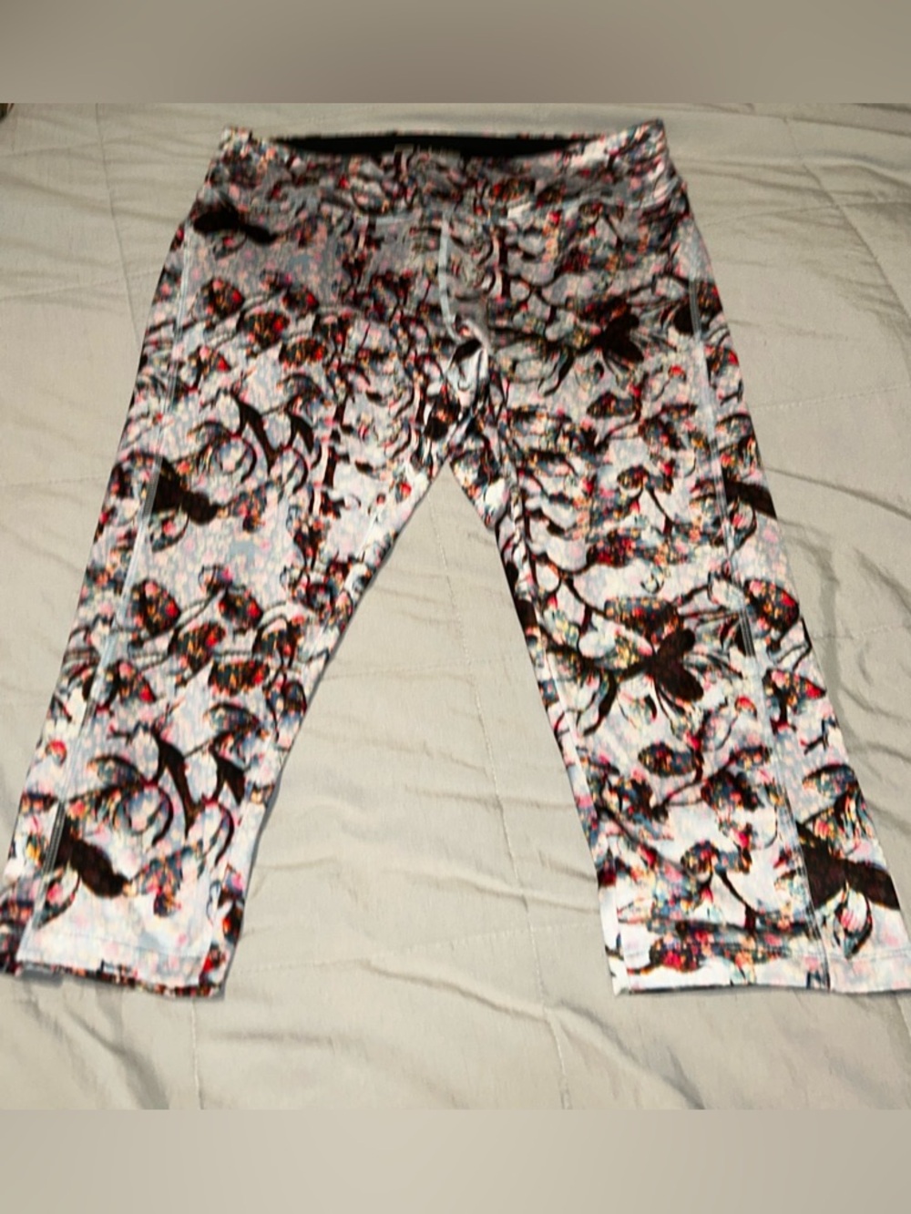 LuLaRoe Floral Multicolor Active Leggings